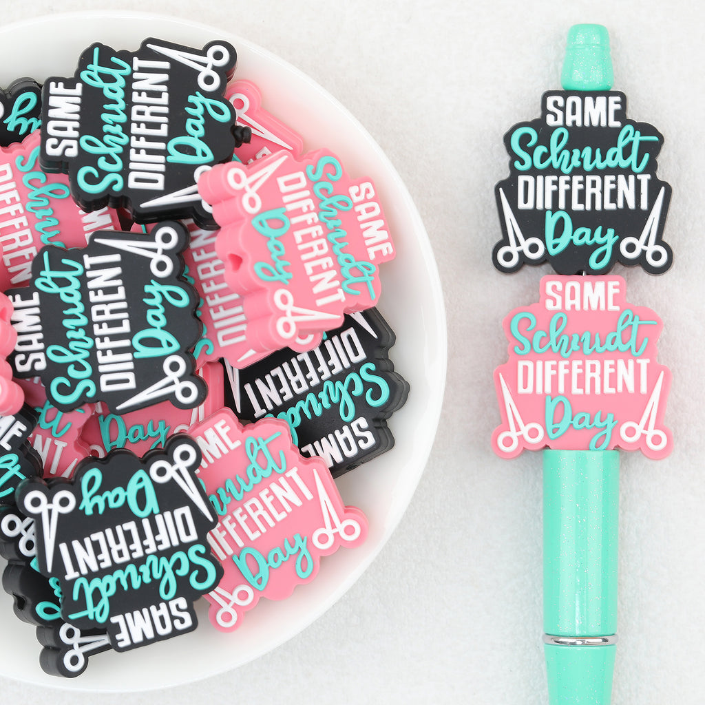 Same Shitdifferent Day Silicone Focal Beads 20Pcs 