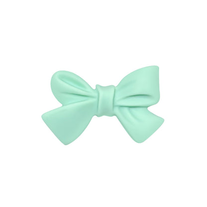 Colorful Bow Silicone Focal Beads 20 pcs 6