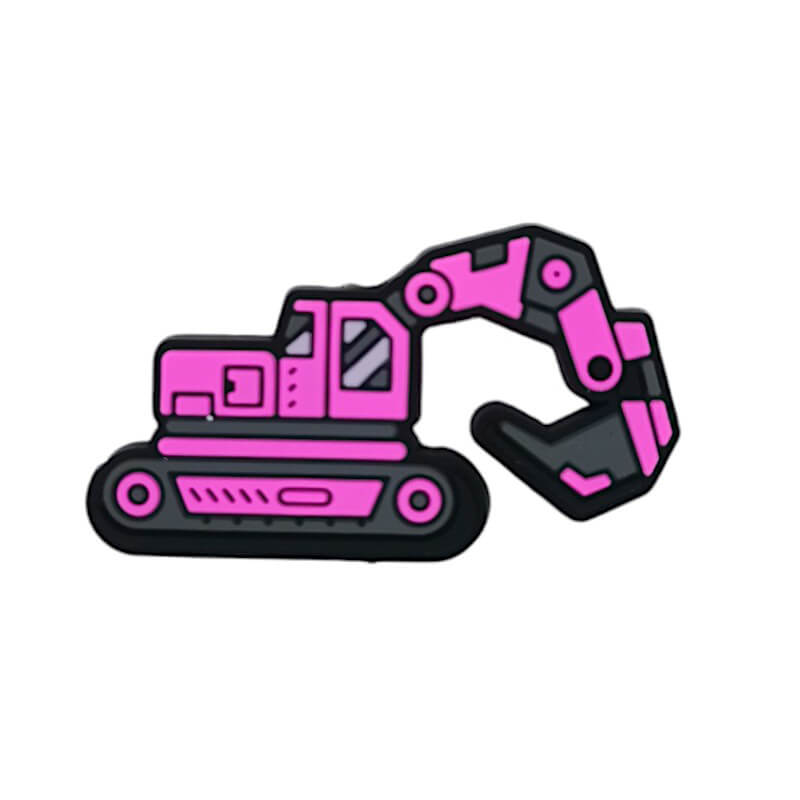 Silicone Focal Beads Excavator Machinery Detailed Arm and Bucket 5