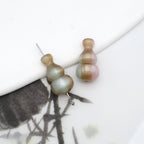 18mm Colorful Resin Gourd Shaped Beads Small Hole 10pcs 6
