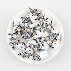 3D Halloween Grey Bearded Dwarf Silicone Focal Beads 20Pcs  2