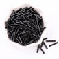 Electroplated Bugle Glass Beads 15mm Metallic Mixed Colors 70pcs 8