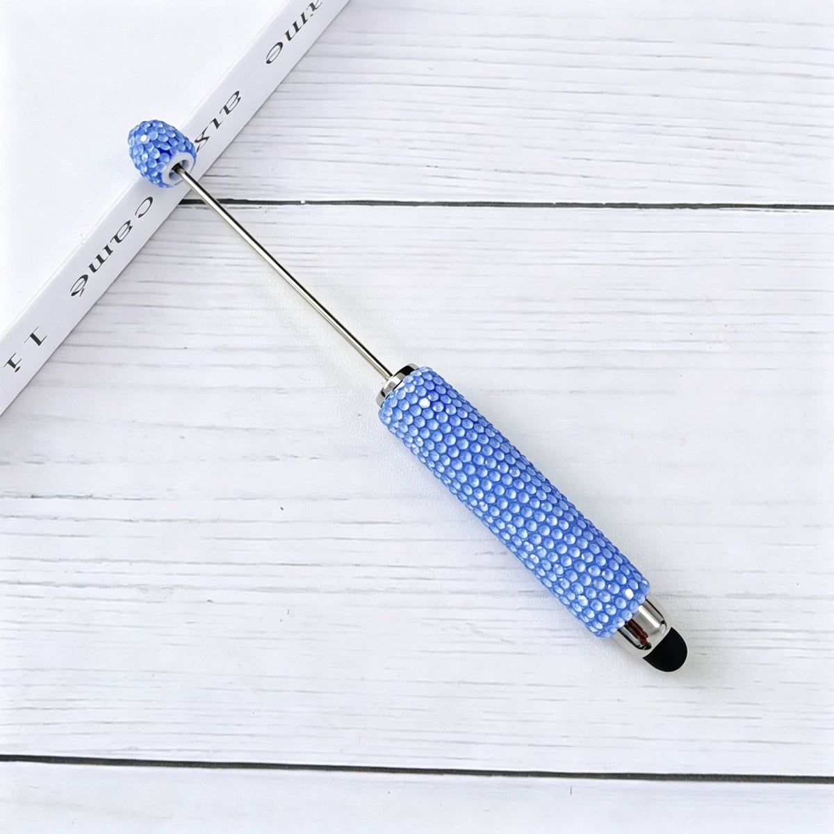 DIY Candy Color Multifunctional 3 in 1 Touch Screen Beadable Pen 20