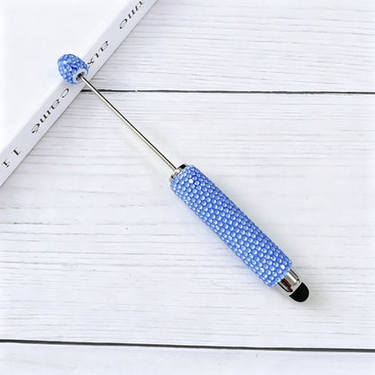 DIY Candy Color Multifunctional 3 in 1 Touch Screen Beadable Pen 20
