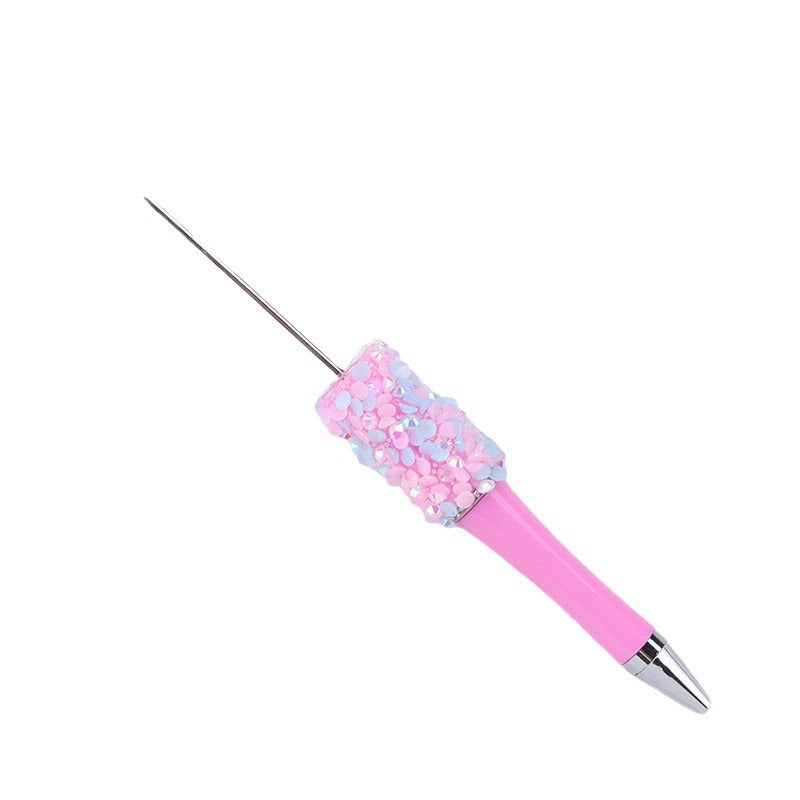 Beadable Pen with Creative Sequin Petal Decoration 5