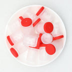 Silicone 3D Christmas Focal Beads Christmas Big Bottle 20pcs