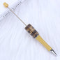 Beadable Pen Rhinestone Studded Metallic Colorful 1.0 mm Tip 21
