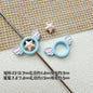 Wand Metal Beads Painted Anime Style Alloy 10pcs 8
