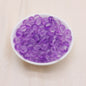 Frosted Glass Beads 8mm Soft Translucent Pastel Colors 50pcs 16