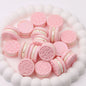 UV Plating Oreo Biscuit Resin Beads 12x23mm Glossy Multicolor 50pcs 3