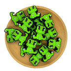 Silicone Focal Beads Dinosaur Sitting Pose 20pcs 2