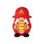 Silicone 3D Focal Beads Medical Midget Fire Gnome Police Vest 20pcs 16