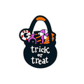 Silicone Focal Beads Halloween Candy Bag With Trick Or Treat Text