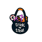 Silicone Focal Beads Halloween Candy Bag With Trick Or Treat Text