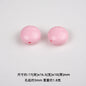 17mm Flat Round Acrylic Beads Assorted Solid Colors 100pcs 6