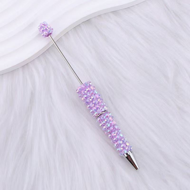 Creative Colorful Cartoon Broken Diamond Beadable Pen 15