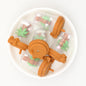 3D Shell Coconut Tree Glitter Bottle Silicone Focal Beads 10pcs 6