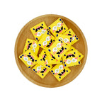 Silicone Focal Beads SpongeBob Joyful Face Bright Yellow 20pcs 2