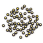 Colored Heart Acrylic Flat Round Beads 7mm Mixed Colors 200pcs 14