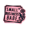 Silicone Focal Beads Small Business Babe Floral Accents 20pcs