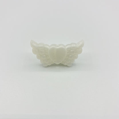 Wing Silicone Beads Mixed Colors 20pcs 41