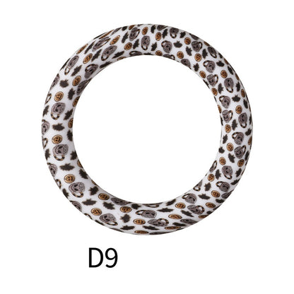 65mm Printing circular silicone rings 11