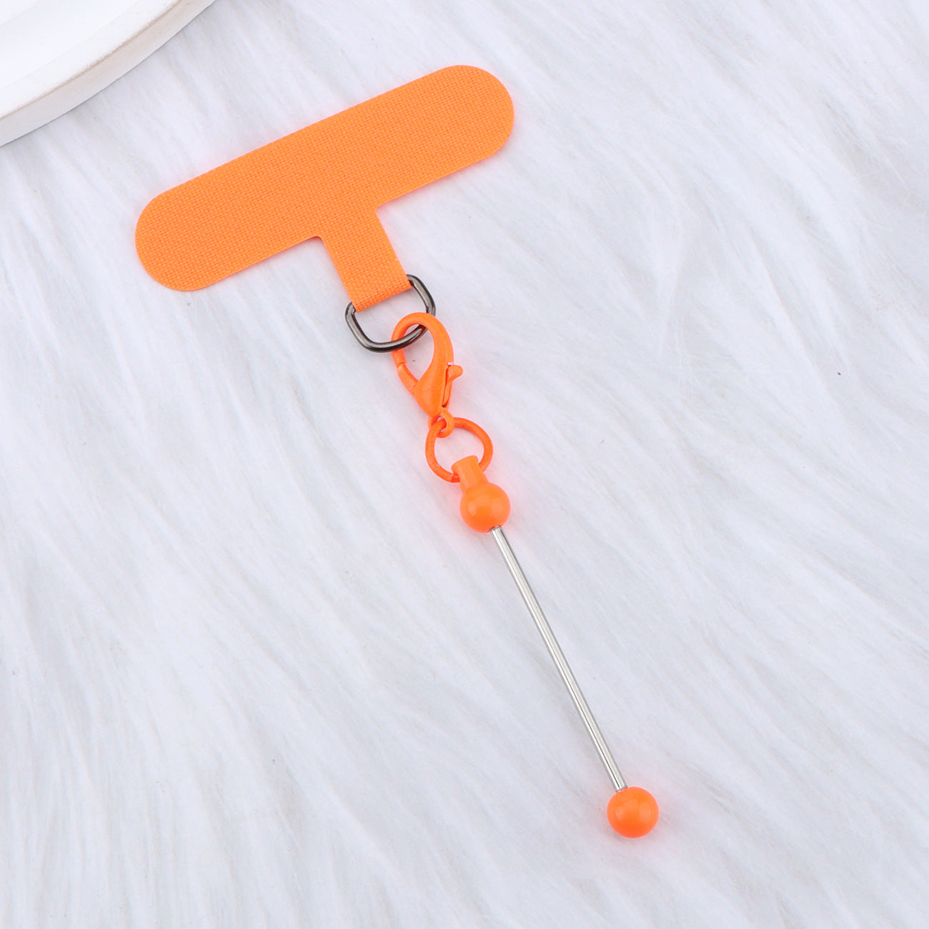 Beadable Plastic Tether Tabs With Bars