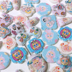 Mixed Shape Acrylic Beads Crybabe Design 50pcs