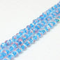 Japanese Spun Gold Rose Lampwork Glass Beads 10-14mm 20pcs
