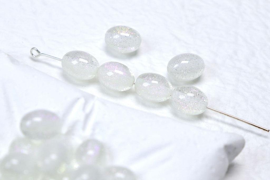 Iridescent Grape Shaped Resin Beads 8x10mm 100pcs 6