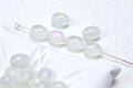 Iridescent Grape Shaped Resin Beads 8x10mm 100pcs 6