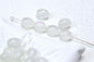 Iridescent Grape Shaped Resin Beads 8x10mm 100pcs 6