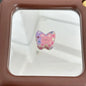 Butterfly Acrylic Beads 25mm Puppy and Penguin Pattern Matte 10pcs 6