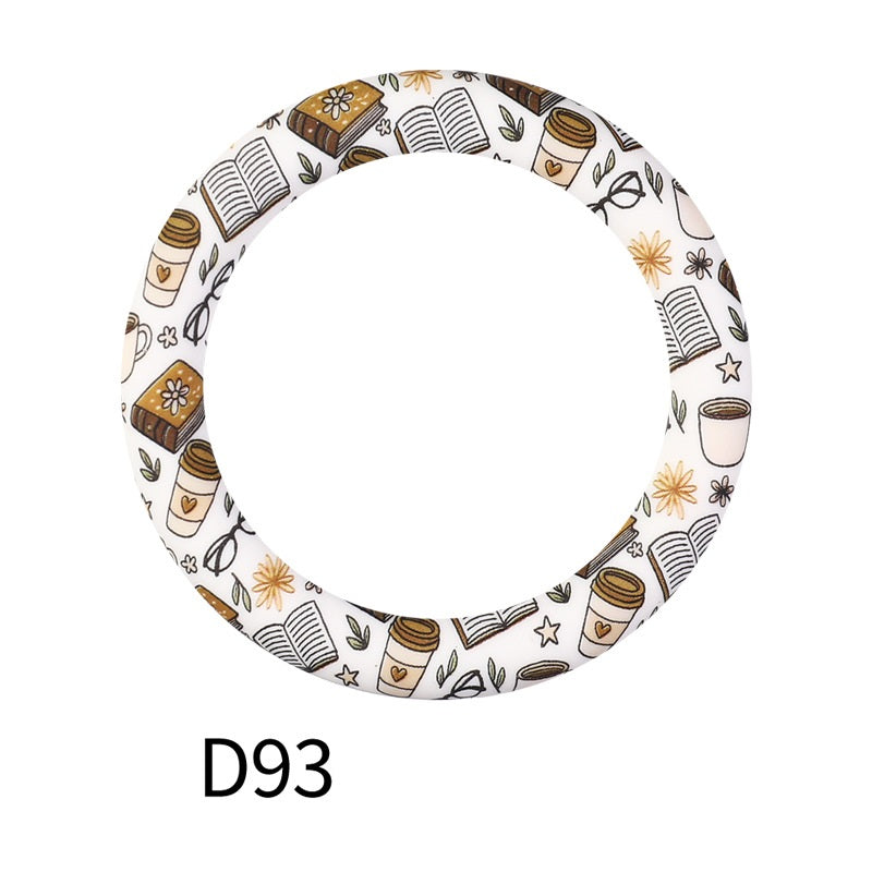 65mm Printing circular silicone rings 92