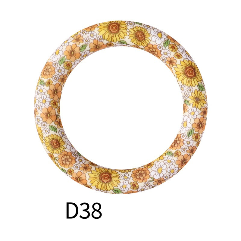 65mm Printing circular silicone rings 40
