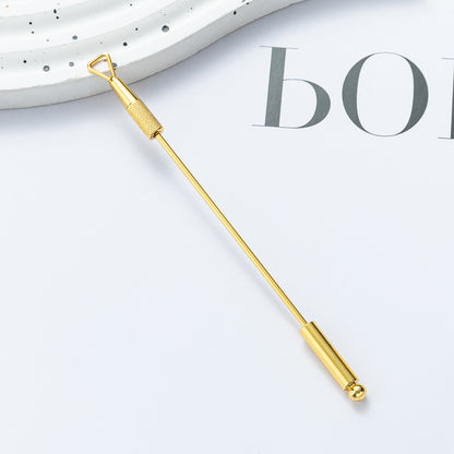 Beadable Nail Care Tools Plated Finish