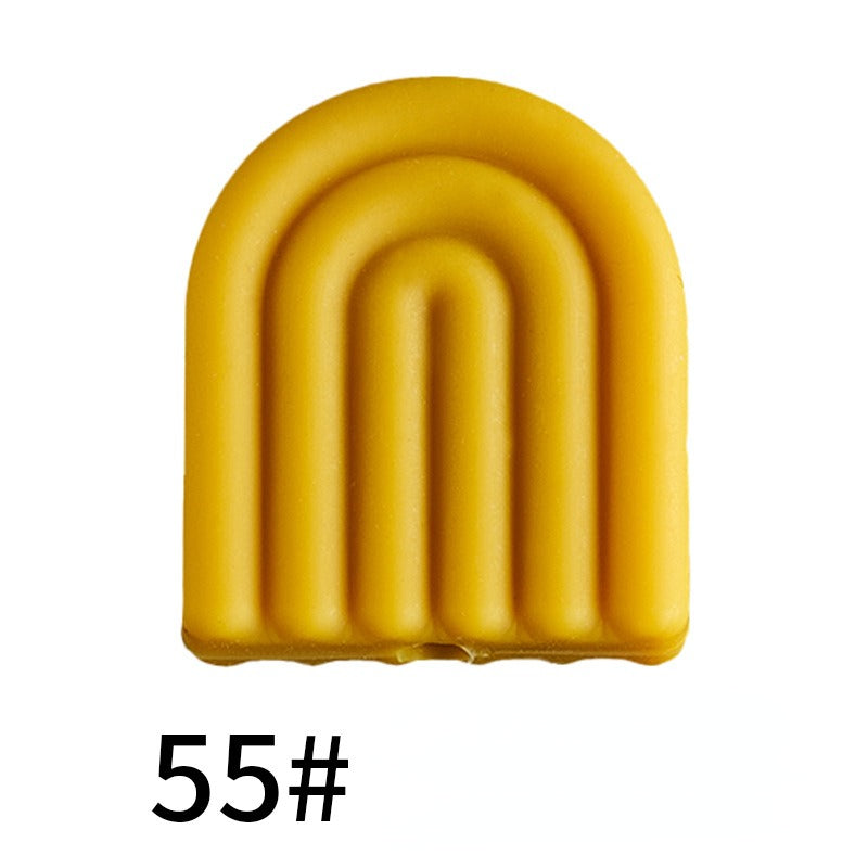 Color Arch Silicone Beads Minimalist Door Design 20pcs 19