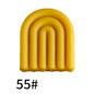 Color Arch Silicone Beads Minimalist Door Design 20pcs 19