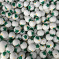 7-153# Christmas Printed Silicone beads
