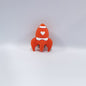 Silicone 3D Focal Beads Color Love Rocket Heart Detail 20pcs 7