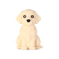 Silicone 3D Focal Beads Puppy Sitting Pose Smiling Face 20pcs 14