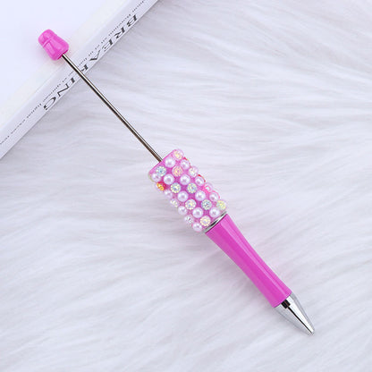 Colorful Pearl Gradient Round Ballpoint Pen Plastic 28