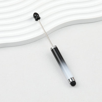 Gradient Color 3 In 1 Beadable Stylus Pens Plastic Body 11