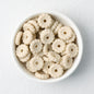 50pcs 12mm 15mm Disc Silicone Beads Solid Colors Smooth Matte