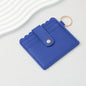 PU Card Holder Keychain Multi Patterned