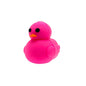 Silicone 3D Focal Beads Little Duck Vibrant Colors Glitter Speckled 5