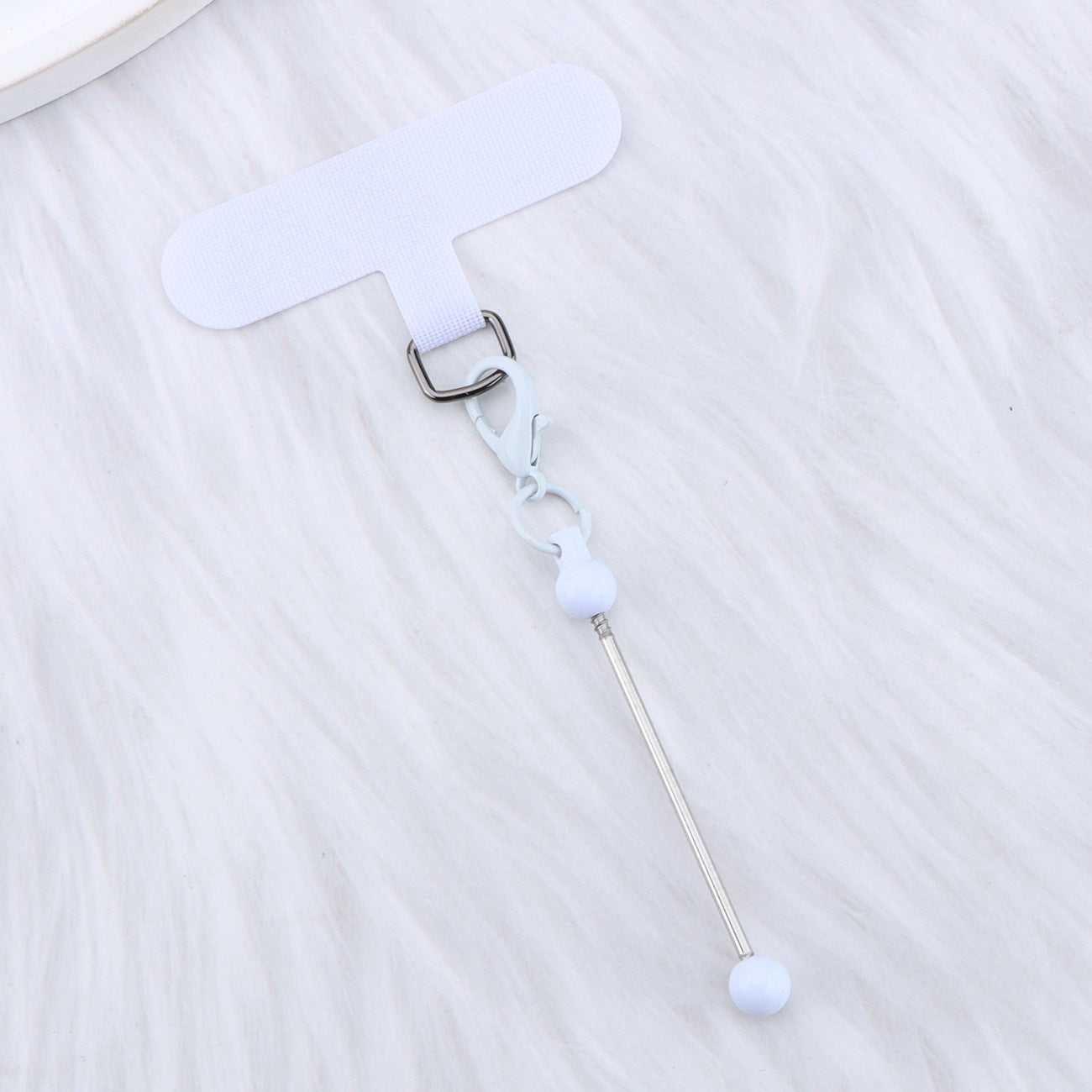 Beadable Plastic Tether Tabs With Bars