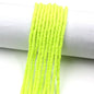 Flat Clay Beads 4mm Solid Color Polymer Disc 10strands 13