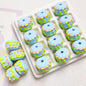 Painted Cake Acrylic Beads 14x20mm Colorful Dripping Icing 10pcs 8