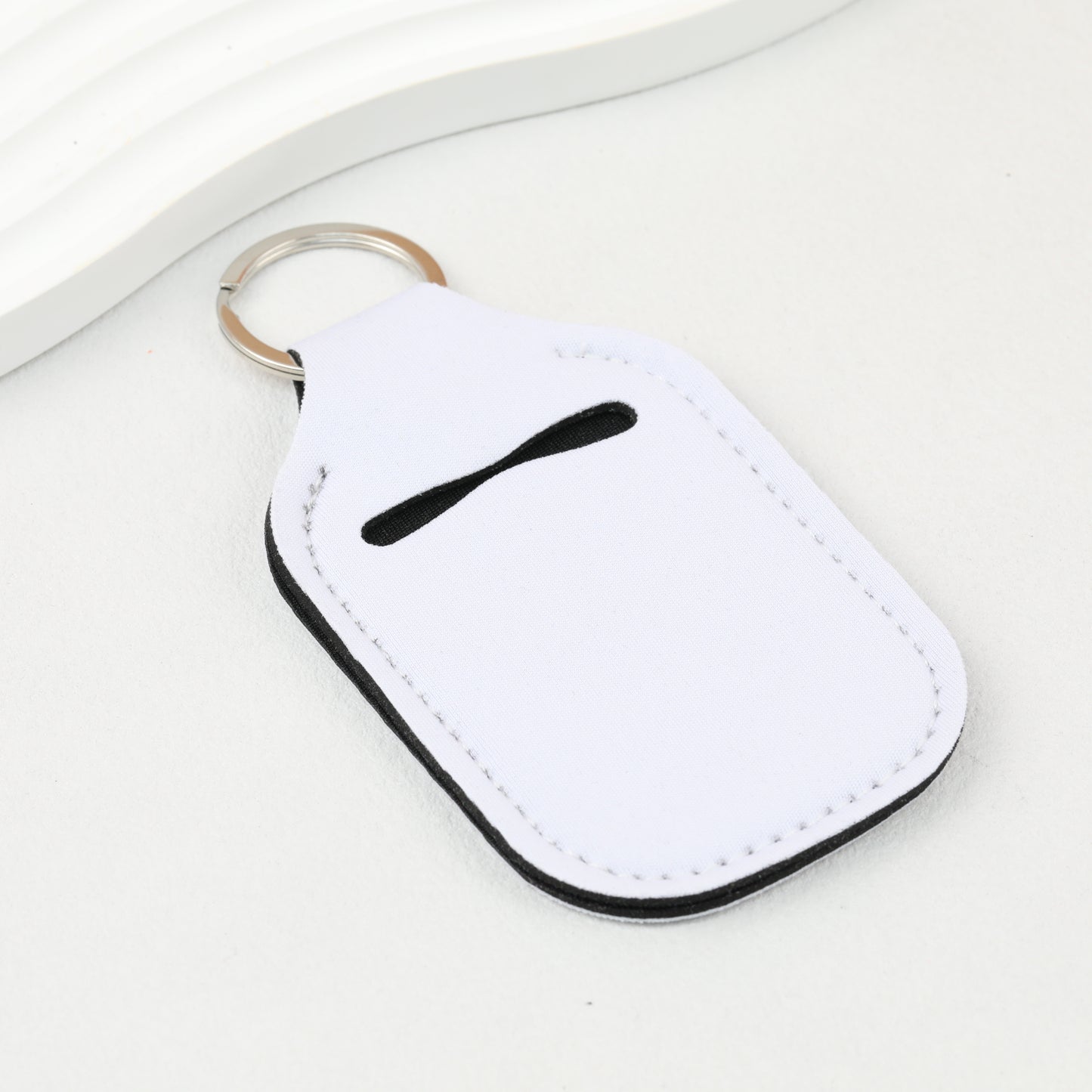 Neoprene Sanitizer Holder Keychain Durable Vibrant Colors Suitable for Sublimation